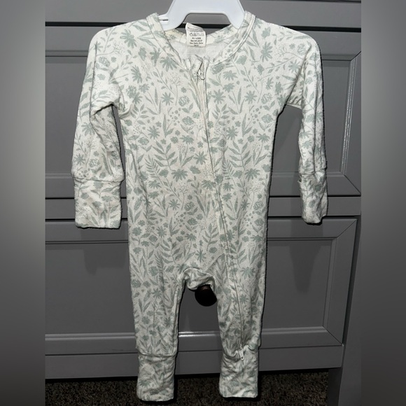 LARKSPUR BAMBOO CONVERTIBLE ZIP ROMPER - Picture 1 of 2